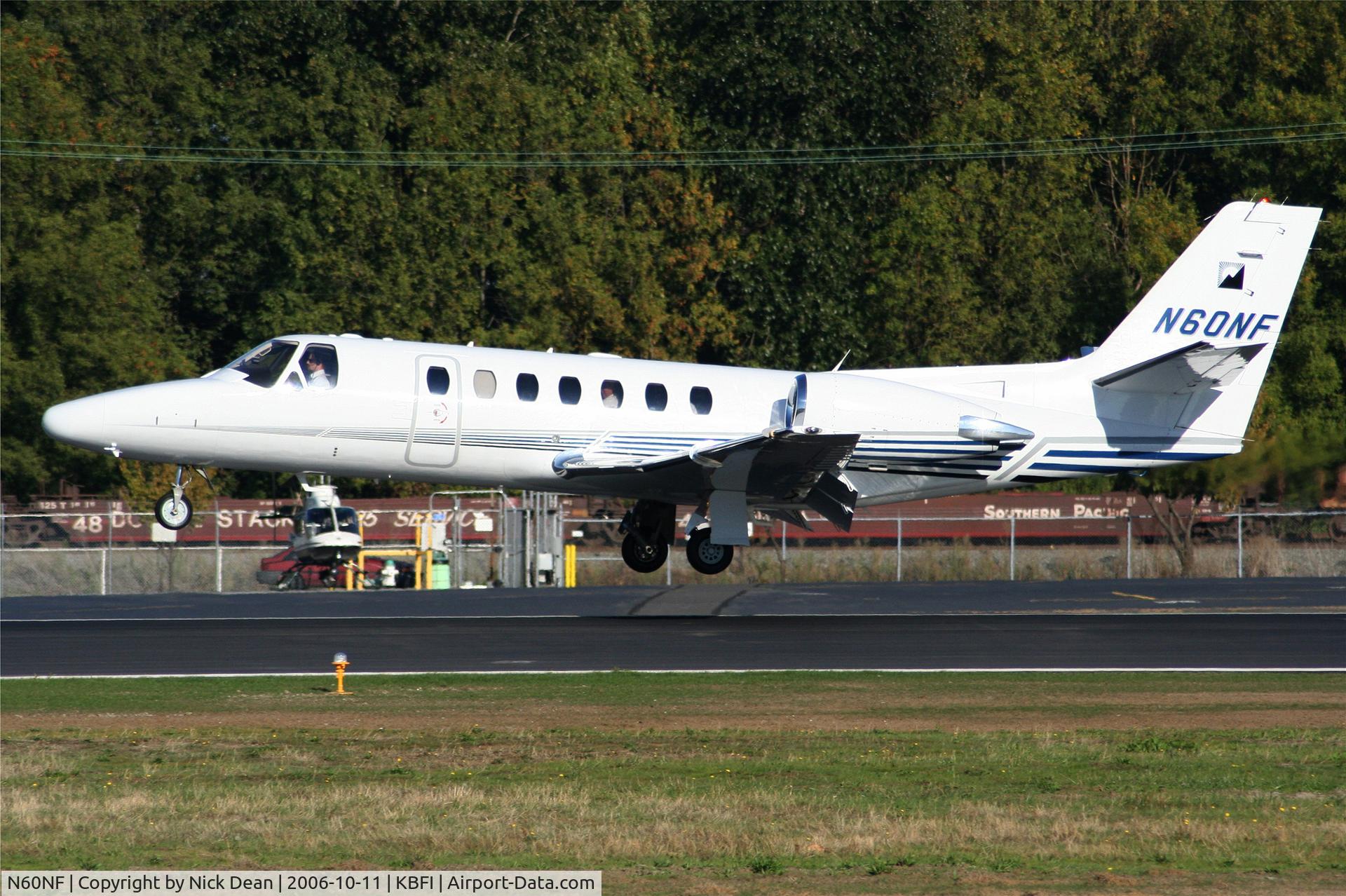 N60NF, 2001 Cessna 560 Encore C/N 560-0562, KBFI