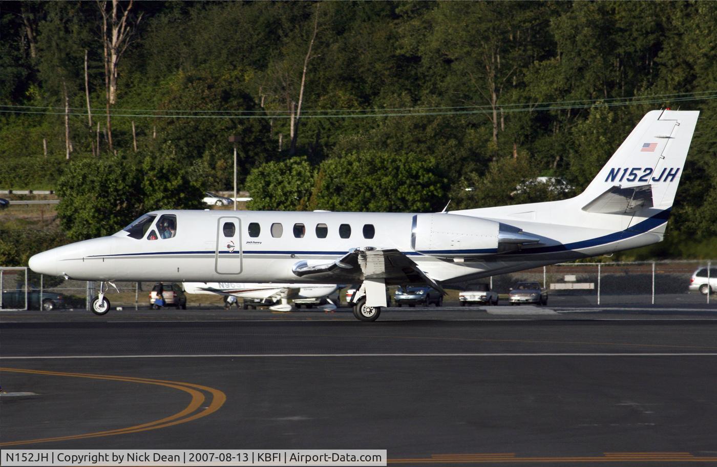 N152JH, 2002 Cessna 560 C/N 560-0615, KBFI