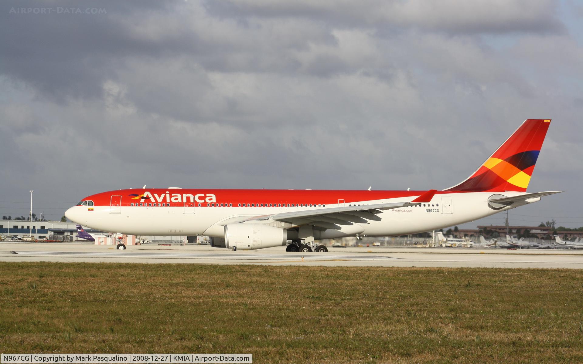 N967CG, 2008 Airbus A330-243 C/N 0967, Airbus A330-200