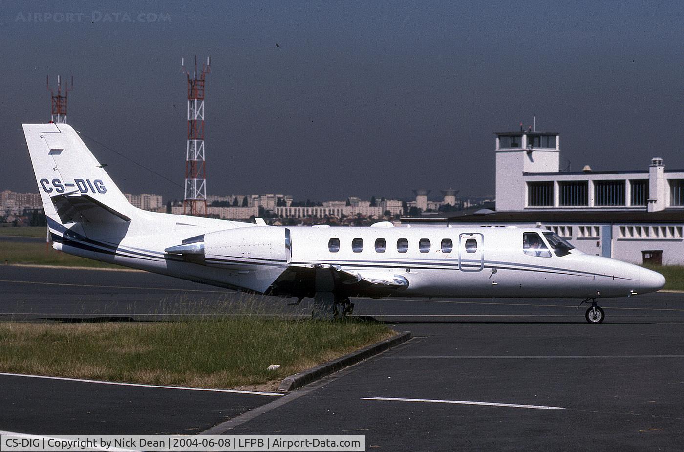 CS-DIG, 2003 Cessna 560 Citation Encore C/N 560-0637, LFPB Paris Le Bourget