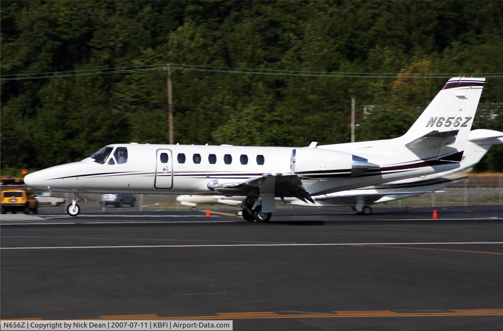 N656Z, 2004 Cessna 560 C/N 560-0656, KBFI