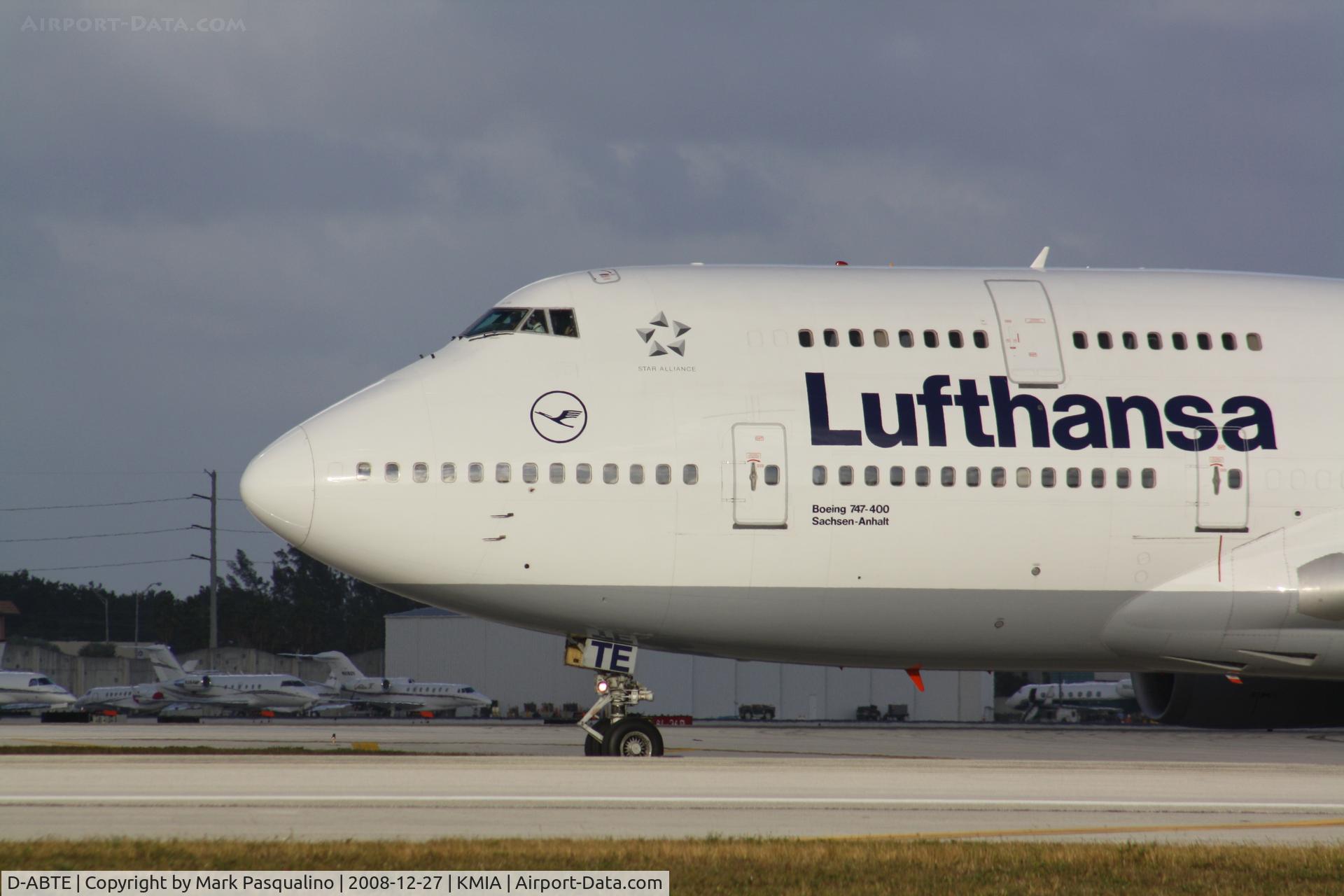 D-ABTE, 1991 Boeing 747-430M C/N 24966, Boeing 737-400