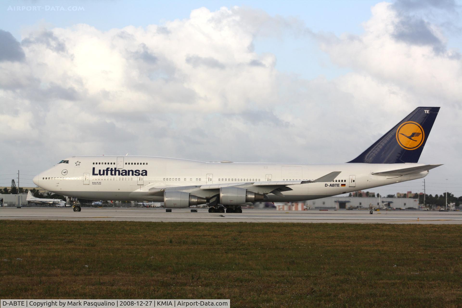 D-ABTE, 1991 Boeing 747-430M C/N 24966, Boeing 747-400