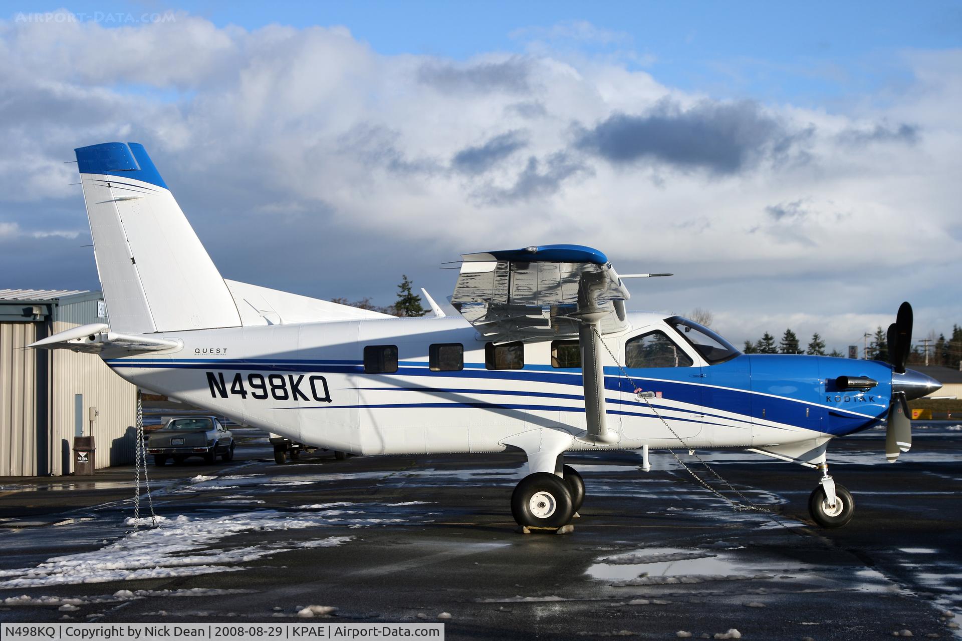 N498KQ, 2008 Quest Kodiak 100 C/N 100-0008, KPAE