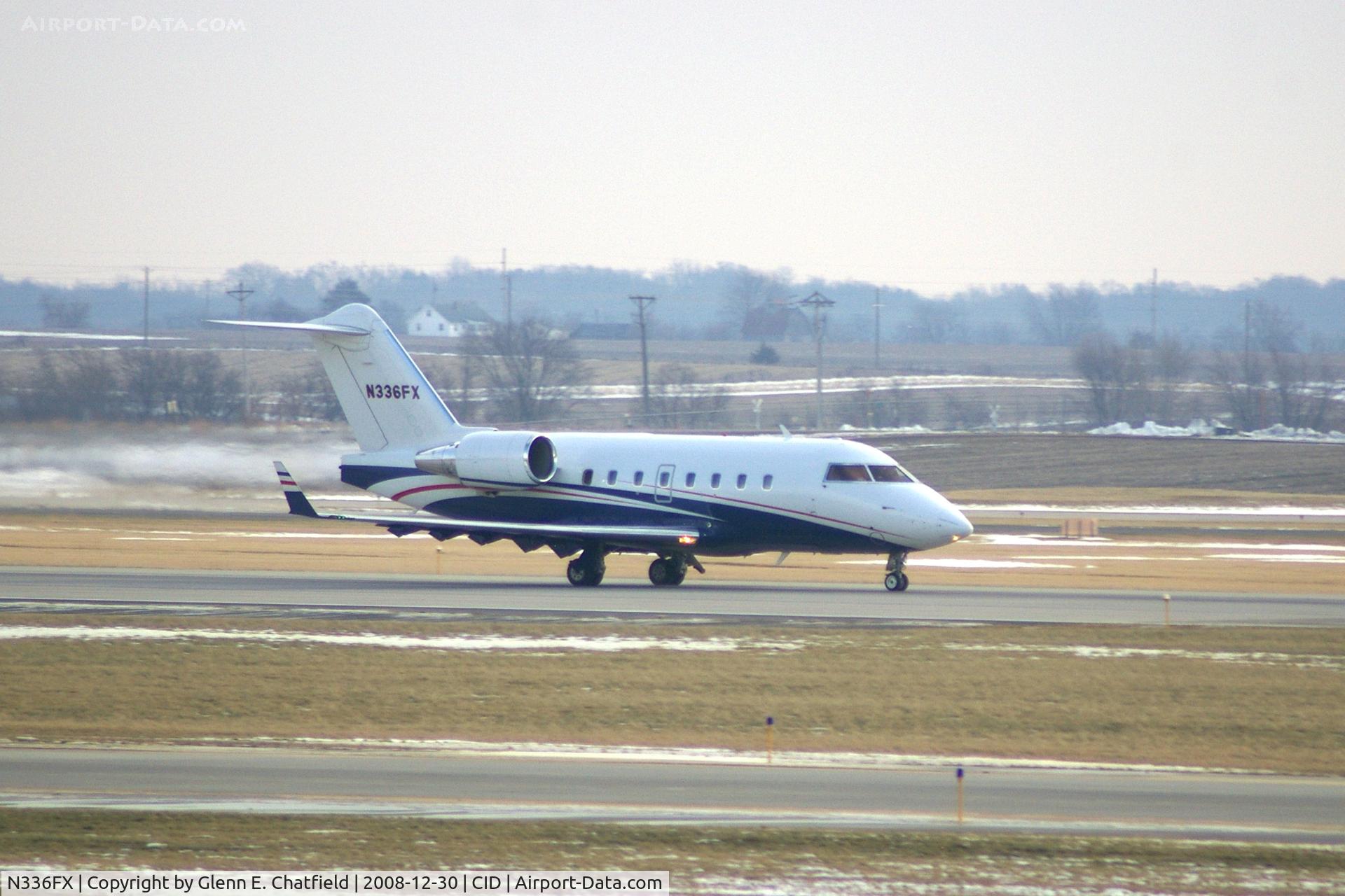 N336FX, 2005 Bombardier Challenger 604 (CL-600-2B16) C/N 5634, Take-off roll on Runway 27