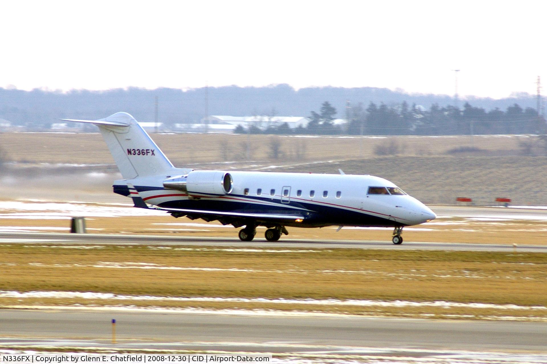 N336FX, 2005 Bombardier Challenger 604 (CL-600-2B16) C/N 5634, Take-off roll on Runway 27