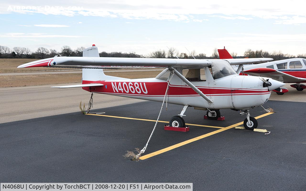 N4068U, 1965 Cessna 150E C/N 15061468, Cessna 150E sitting on the ramp at F51 - Winnsboro