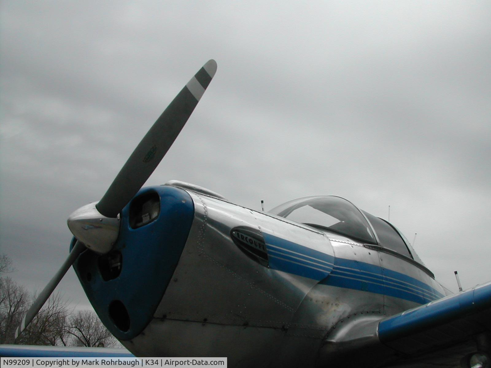N99209, 1946 Engineering & Research 415-C C/N 1832, 99209 at Gardner Municpal Airport (K34) in 2006
