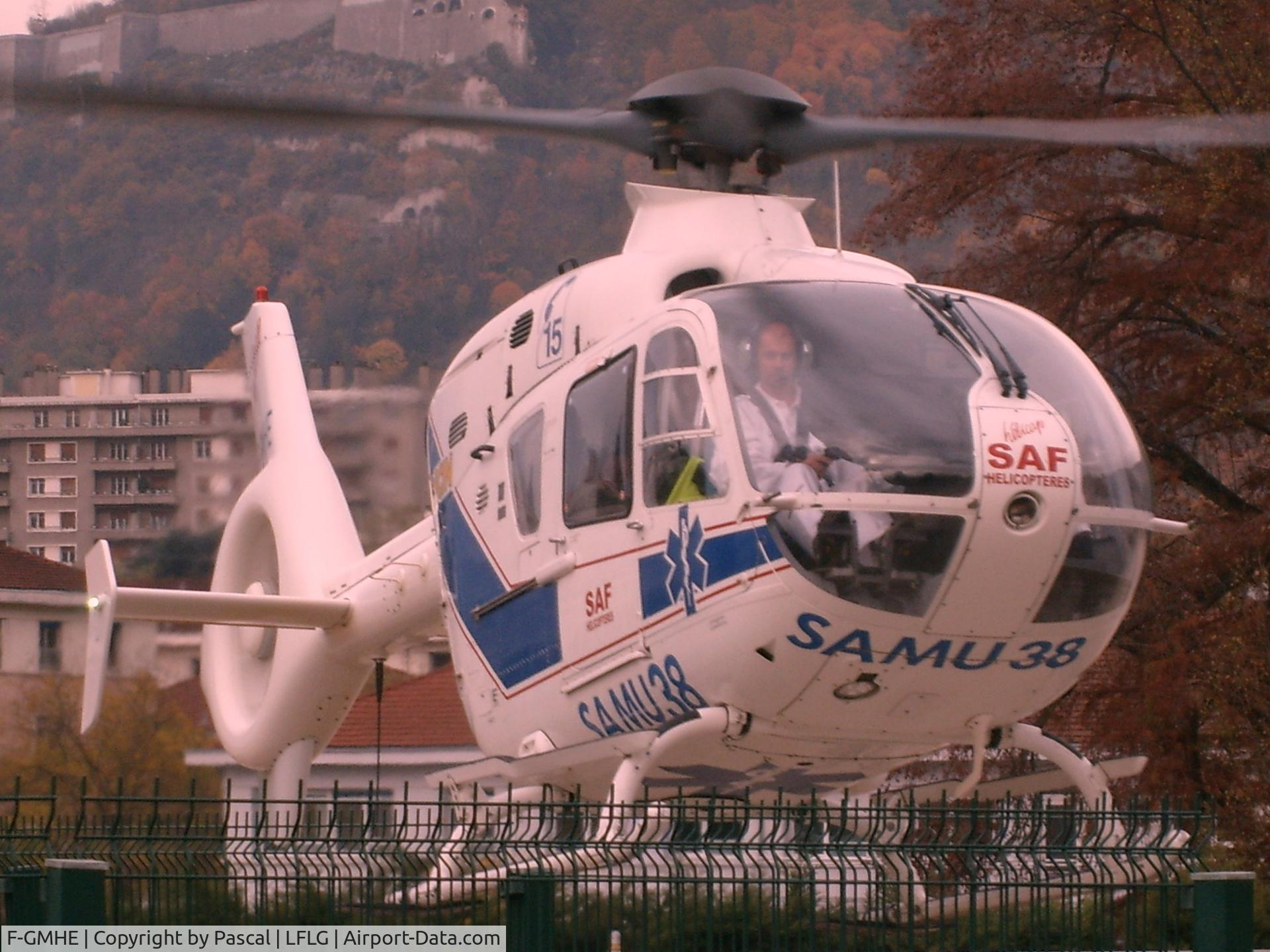 F-GMHE, 1998 Eurocopter EC-135T-1 C/N 0048, EC135 SAMU Grenoble France