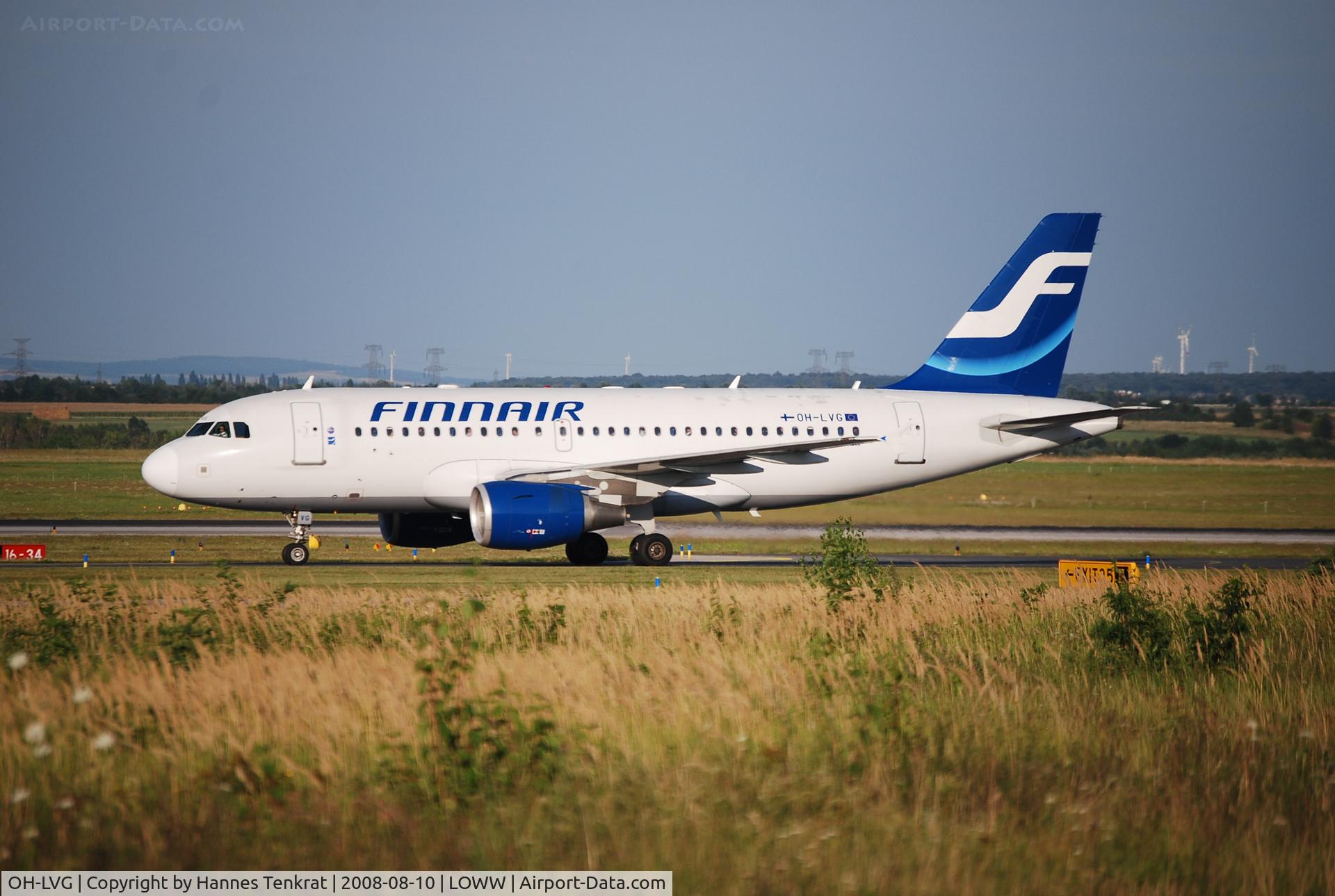 OH-LVG, 2003 Airbus A319-112 C/N 1916, Finnair