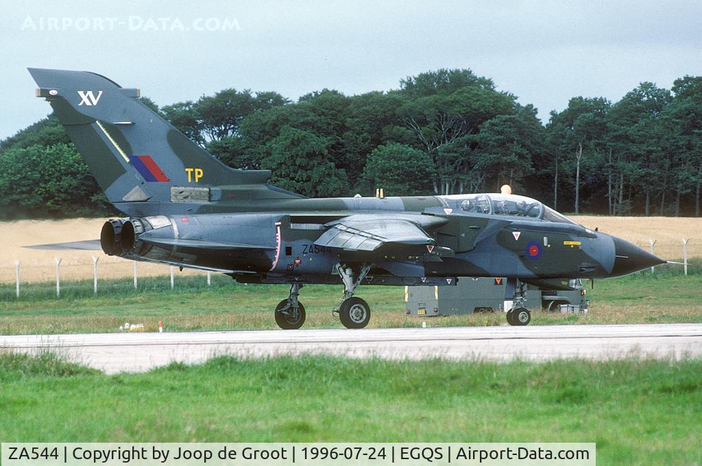 ZA544, 1981 Panavia Tornado GR.1 C/N 054/BT015/3028, old stile camo