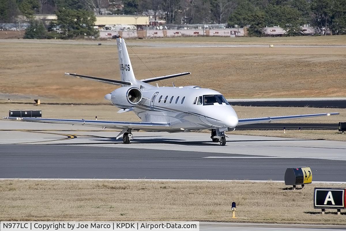 N977LC, 2008 Hawker Beechcraft Hawker 850XP C/N 258977, @ PDK
