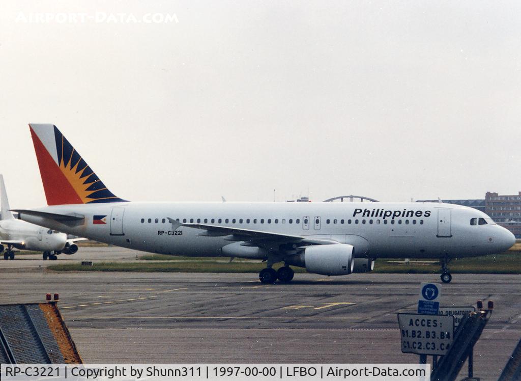 RP-C3221, 1997 Airbus A320-214 C/N 0706, Arriving from training session this day for Airbus