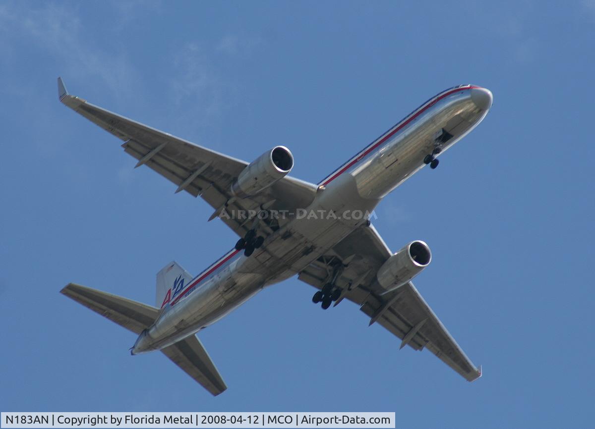 N183AN, 1999 Boeing 757-223 C/N 29593, American 757-200