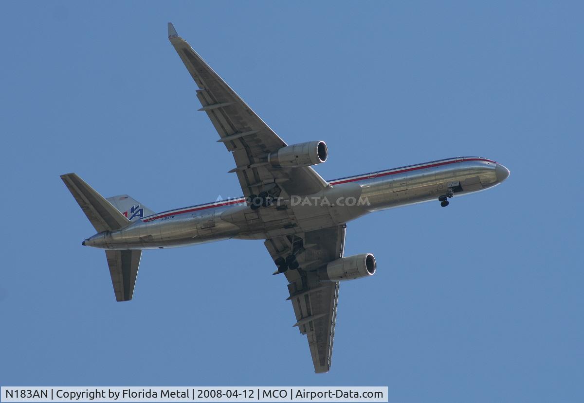 N183AN, 1999 Boeing 757-223 C/N 29593, American 757-200