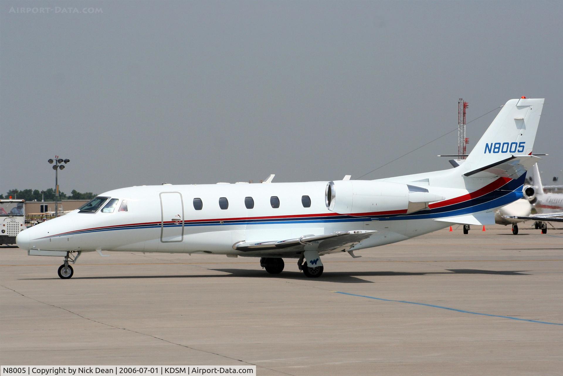 N8005, 1998 Cessna 560XL C/N 560-5006, KDSM