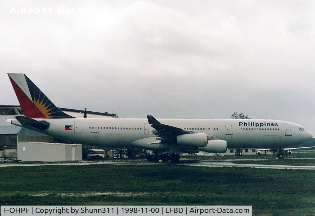 F-OHPF, 1993 Airbus A340-211 C/N 063, Stored at the Sogerma center...