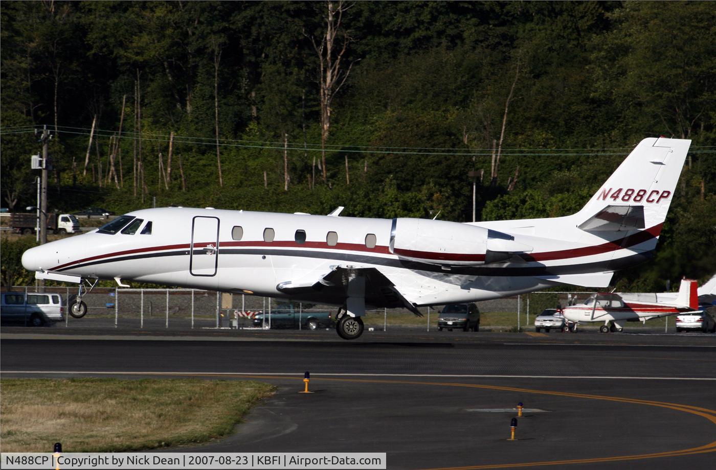 N488CP, 2000 Cessna 560XL C/N 560-5055, KBFI
