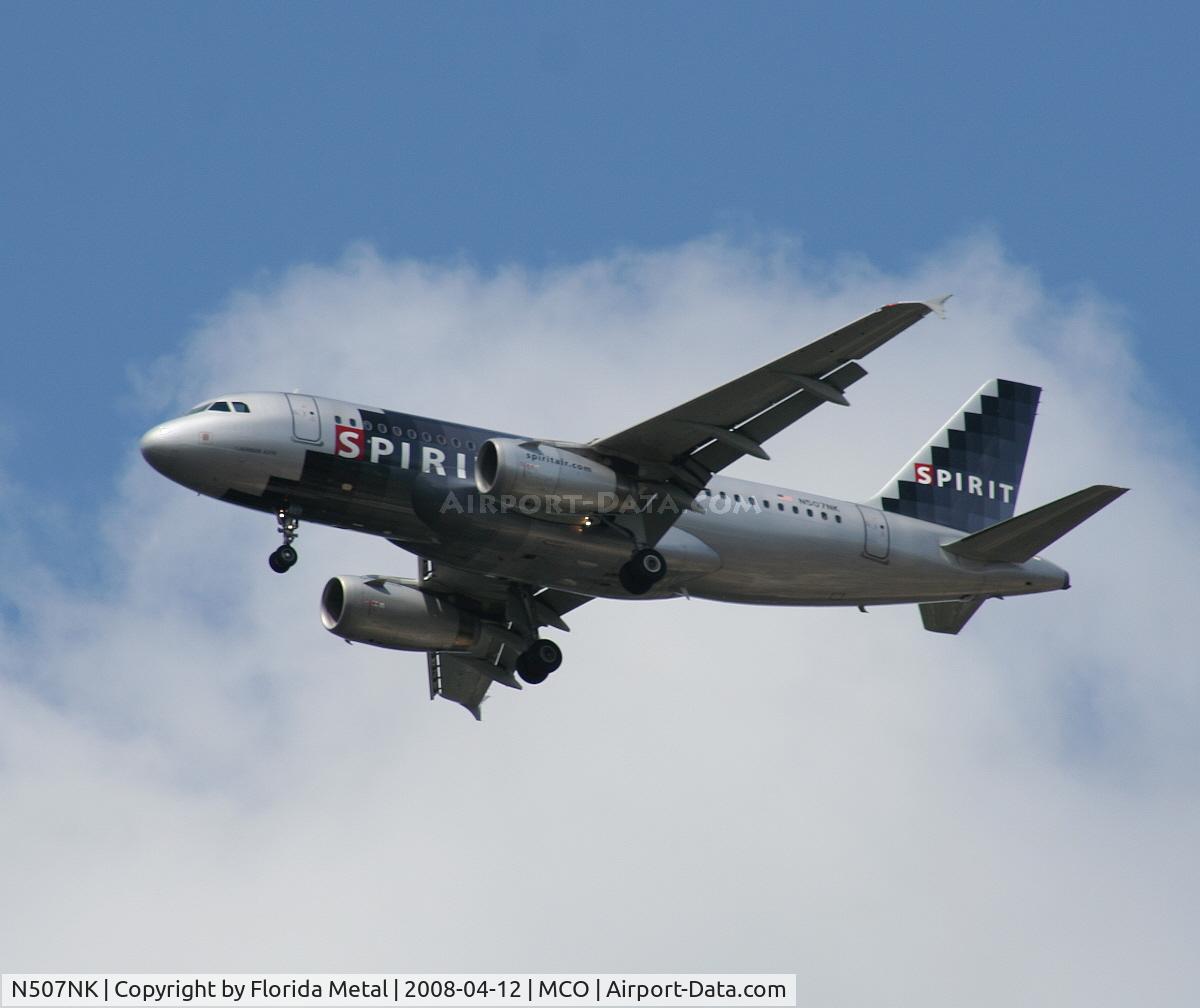 N507NK, 2005 Airbus A319-132 C/N 2560, Spirit A319