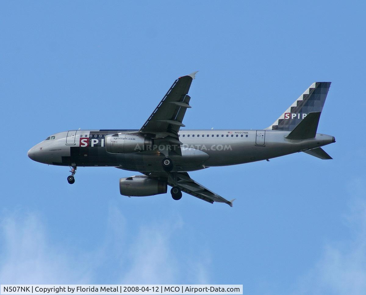 N507NK, 2005 Airbus A319-132 C/N 2560, Spirit A319