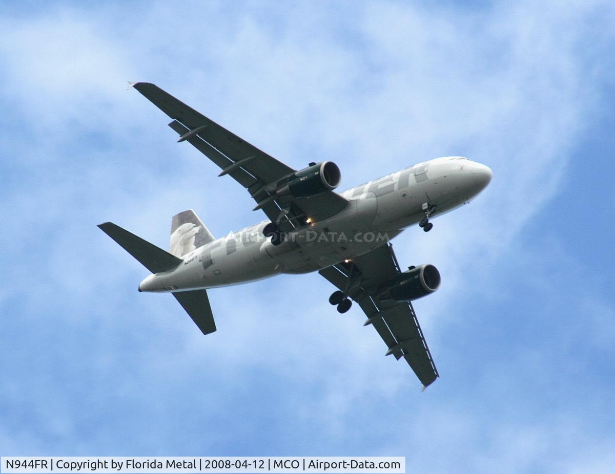 N944FR, 2006 Airbus A319-111 C/N 2700, Frontier 