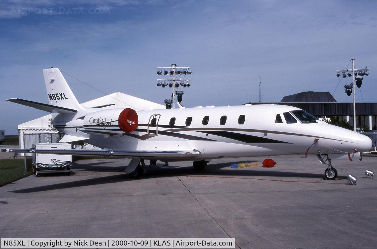 N85XL, 2000 Cessna 560 Citation Excel C/N 560-5085, KLAS