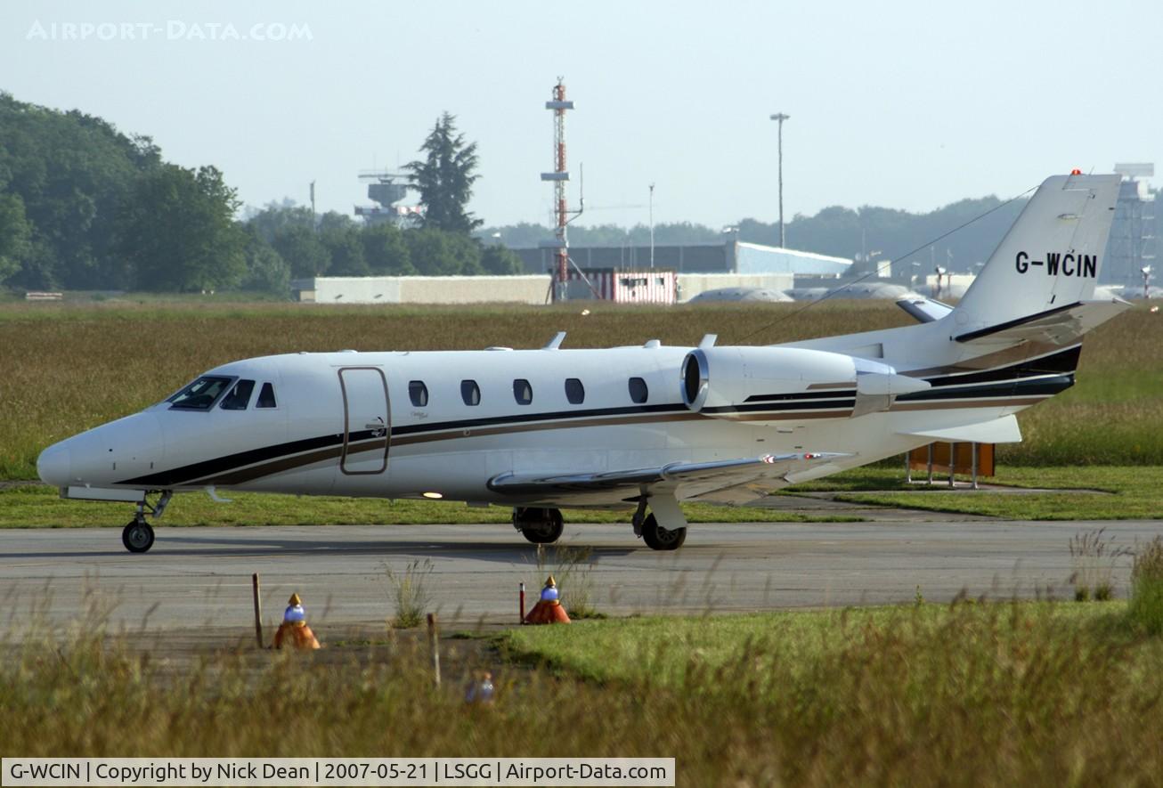 G-WCIN, 2000 Cessna 560XL Citation Excel C/N 560-5088, LSGG