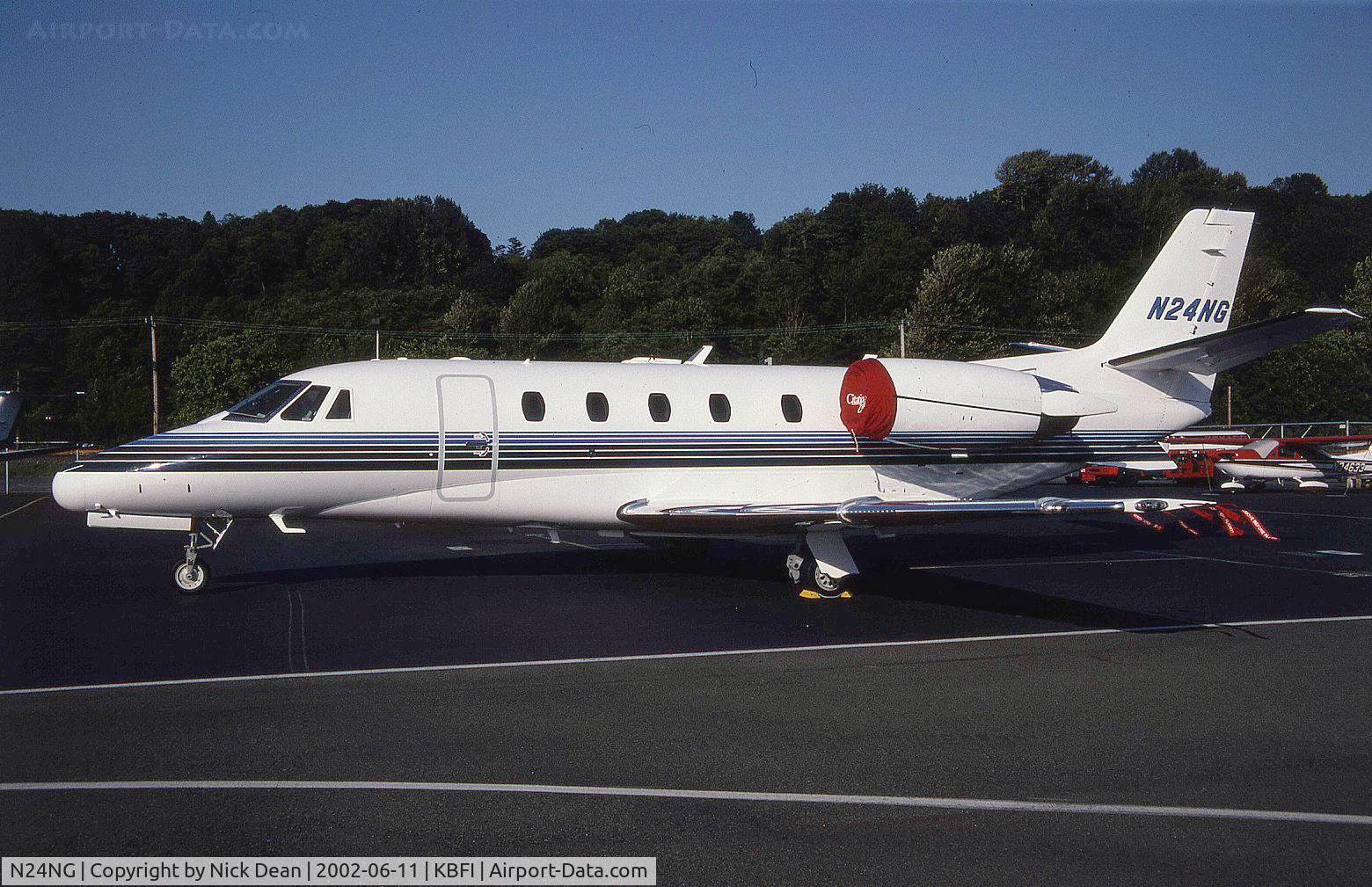 N24NG, 2000 Cessna 560XL Citation Excel C/N 560-5124, KBFI
