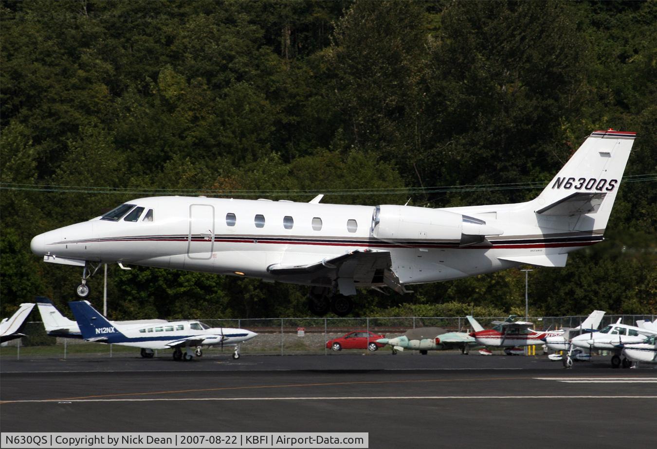N630QS, 2000 Cessna 560XL C/N 560-5130, KBFI