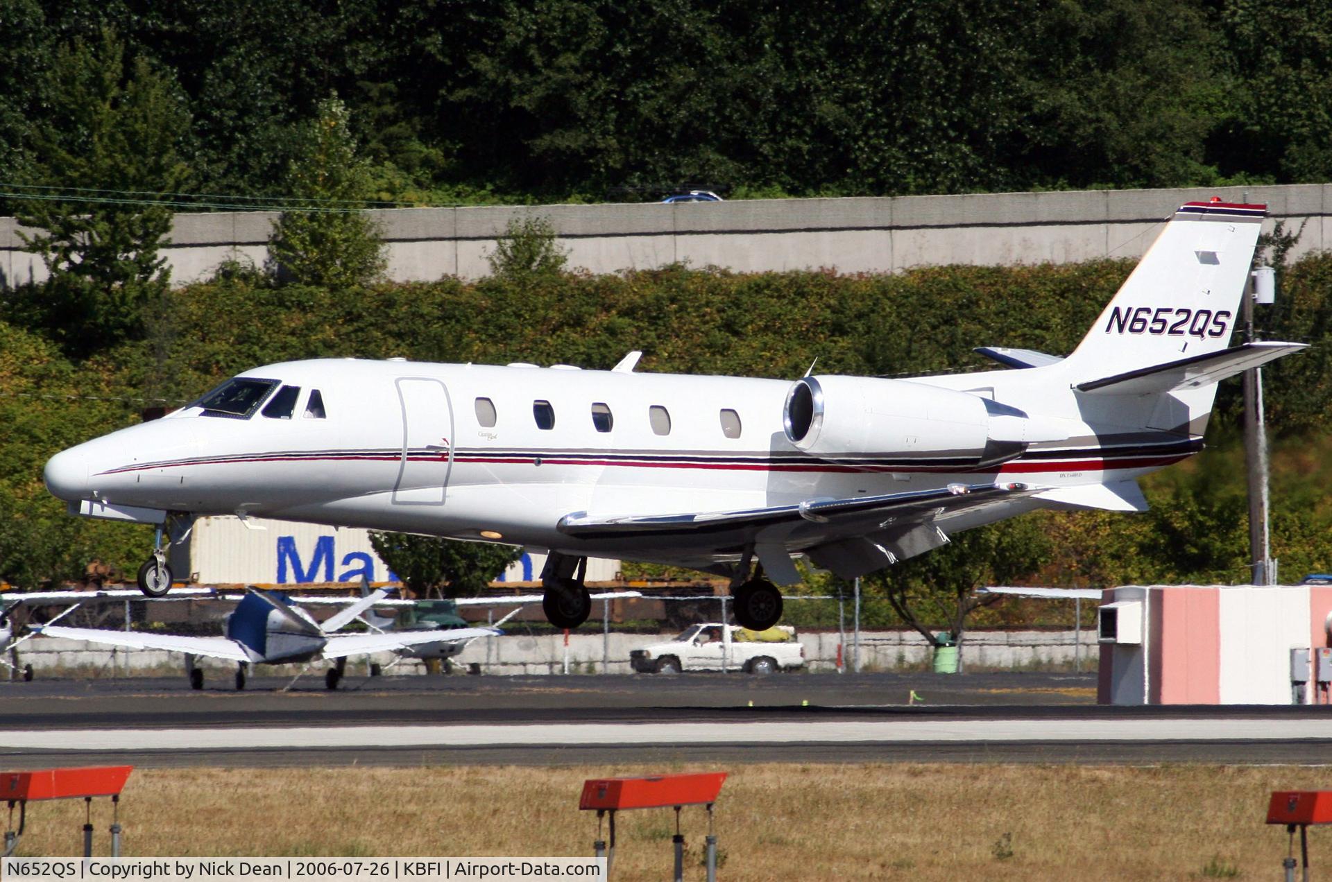 N652QS, 2001 Cessna 560XL Citation Excel C/N 560-5152, KBFI