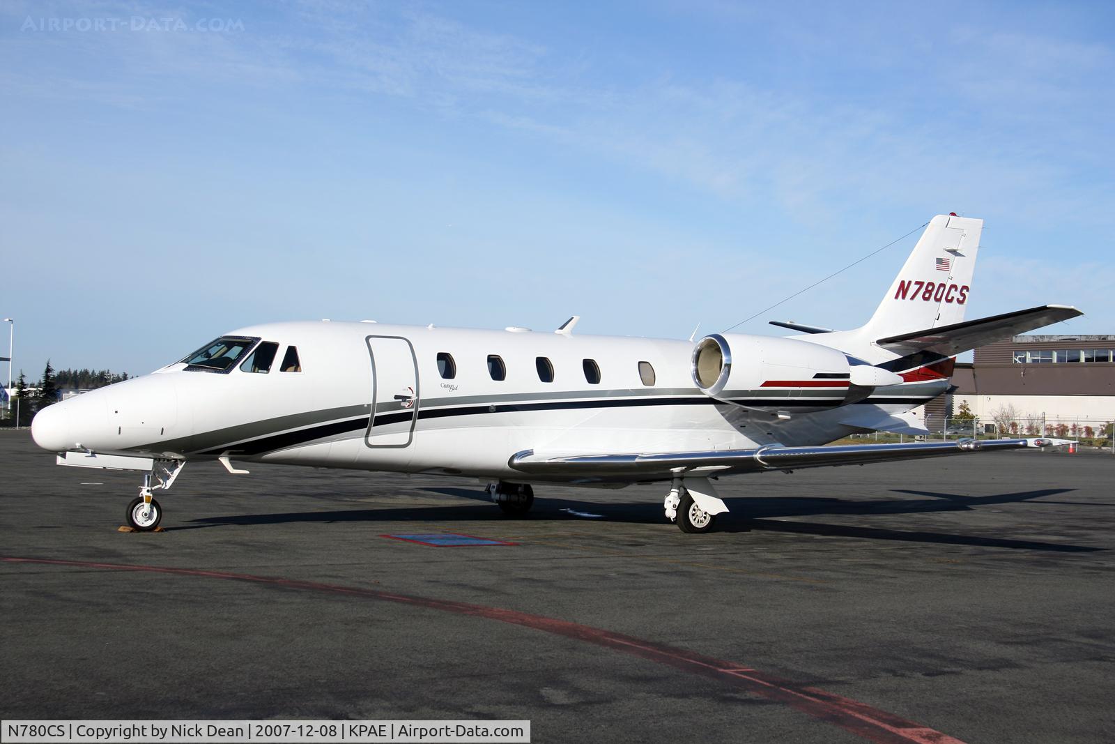 N780CS, 2001 Cessna 560XL Citation Excel C/N 560-5168, KPAE