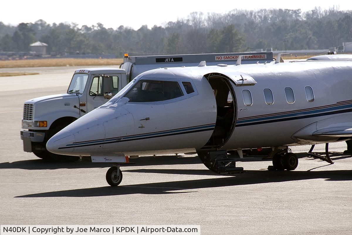 N40DK, 1983 Gates Learjet 55 C/N 92, @ PDK