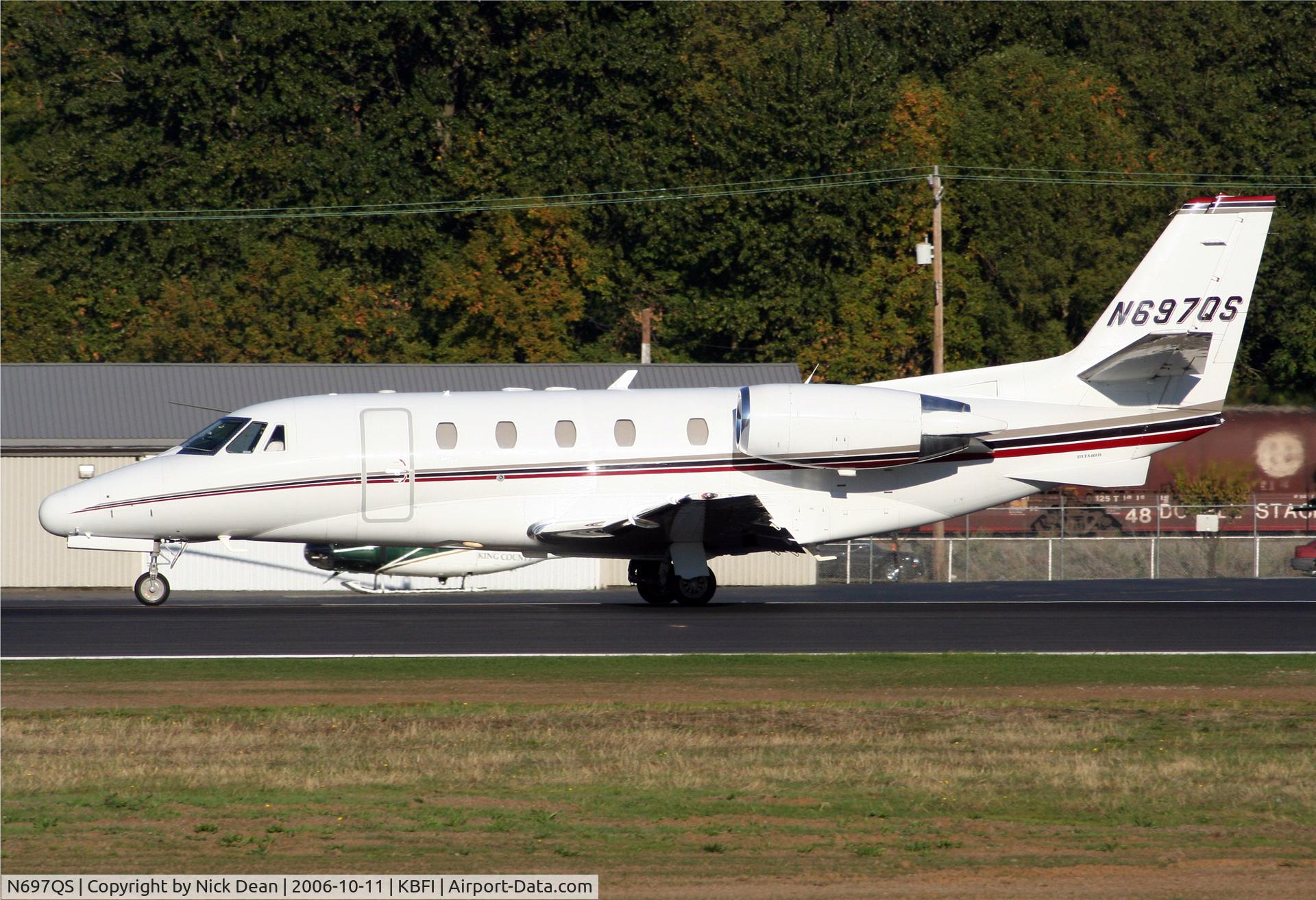 N697QS, 2001 Cessna 560XL Citation Excel C/N 560-5197, KBFI