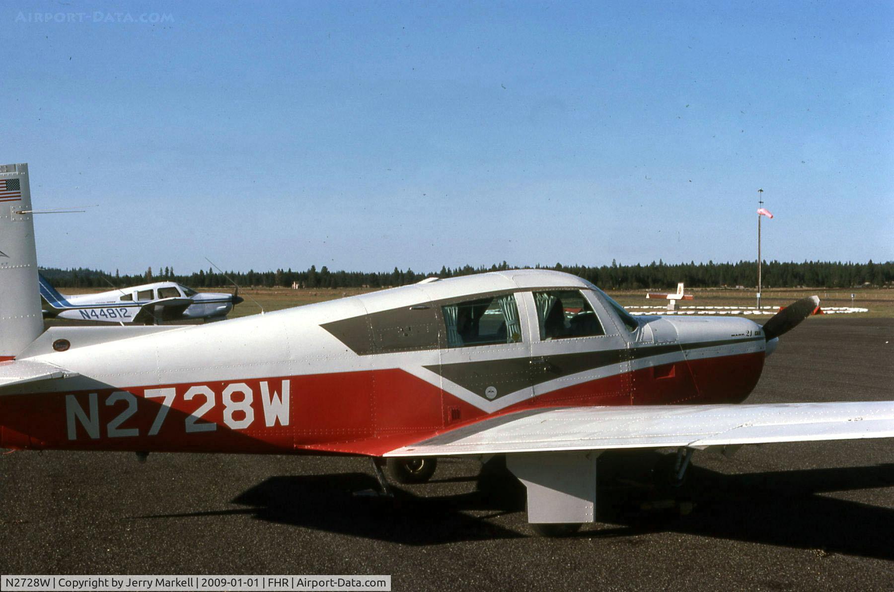 N2728W, 1966 Mooney M20C Ranger C/N 3339, Owned 09-1970  thru  06-1988