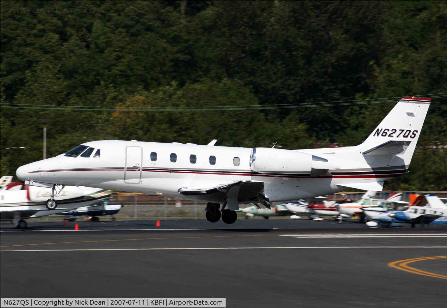 N627QS, 2002 Cessna 560XL C/N 560-5227, KBFI