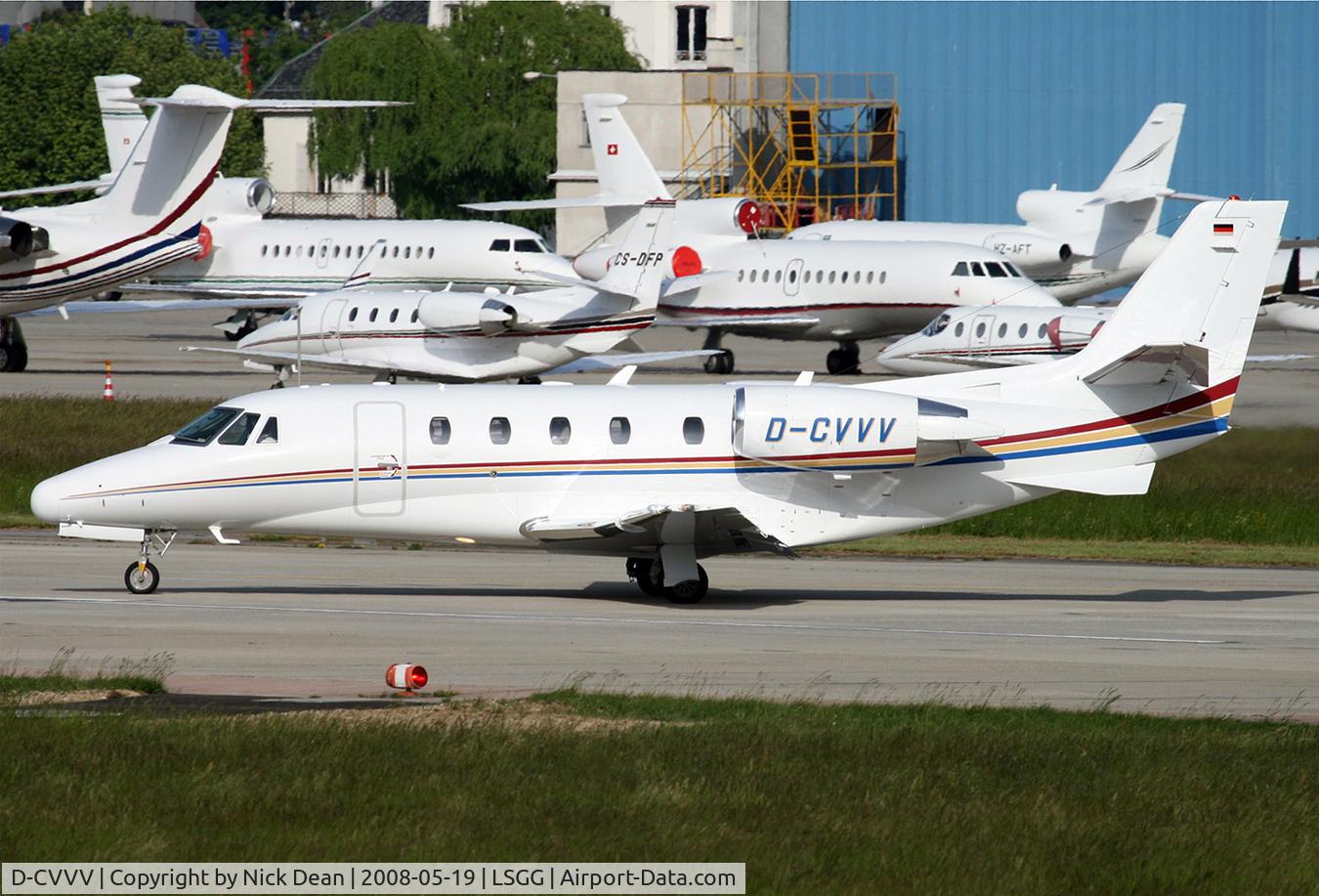 D-CVVV, 2007 Cessna 560 Citation XLS C/N 560-5723, LSGG