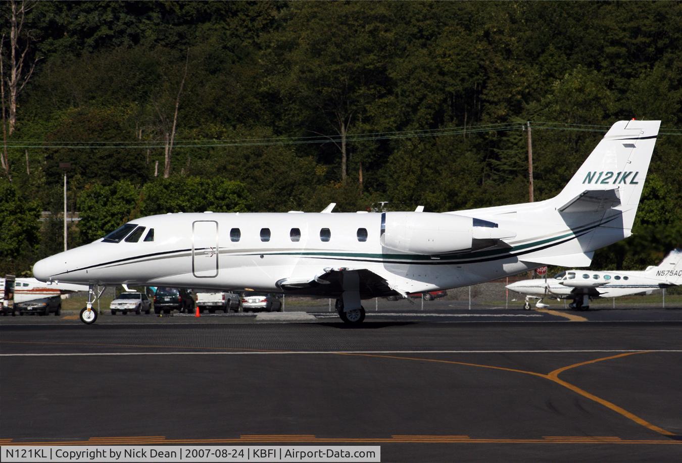 N121KL, 2007 Cessna 560XL C/N 560-5720, KBFI