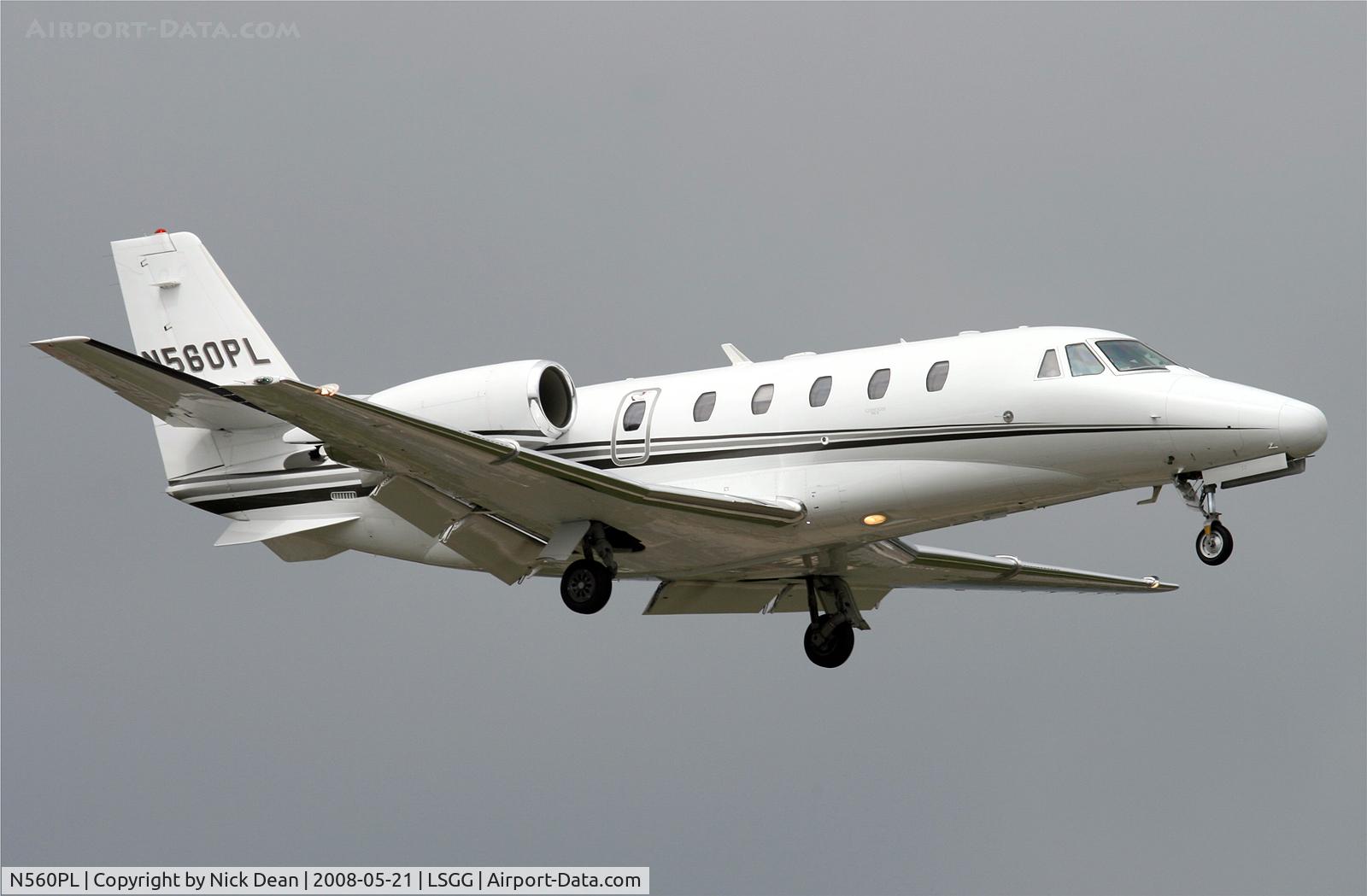 N560PL, 2006 Cessna 560XL Citation XLS C/N 560-5600, LSGG