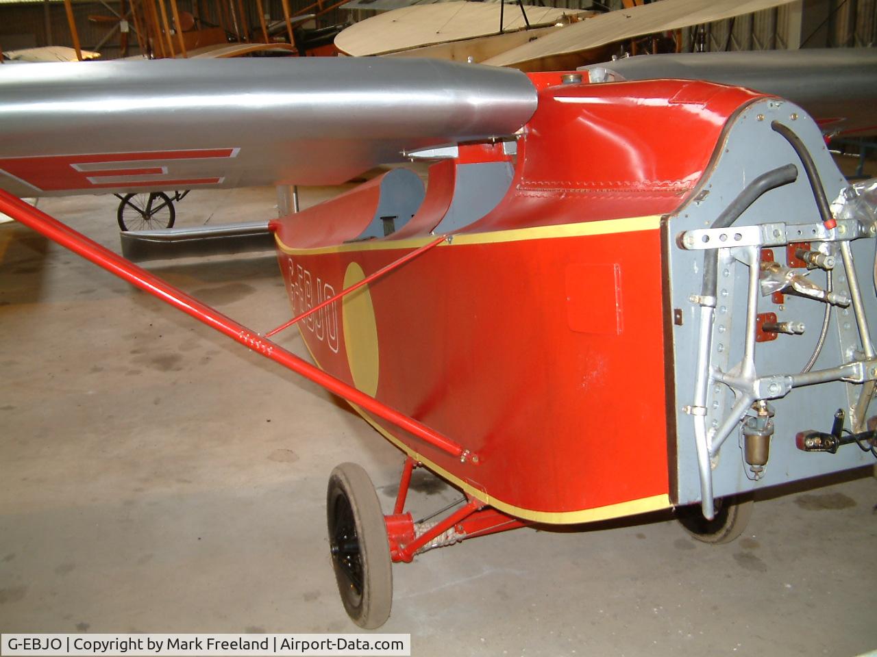 G-EBJO, 1924 Air Navigation And Engineering ANEC II C/N 1, Taken at the Shuttleworth Collection while the engine was off