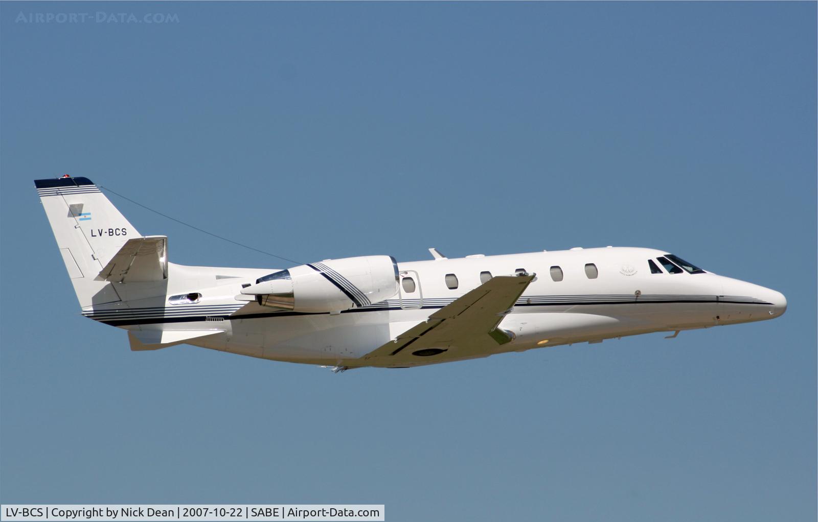 LV-BCS, 2004 Cessna 560 Citation XLS C/N 560-5541, SABE