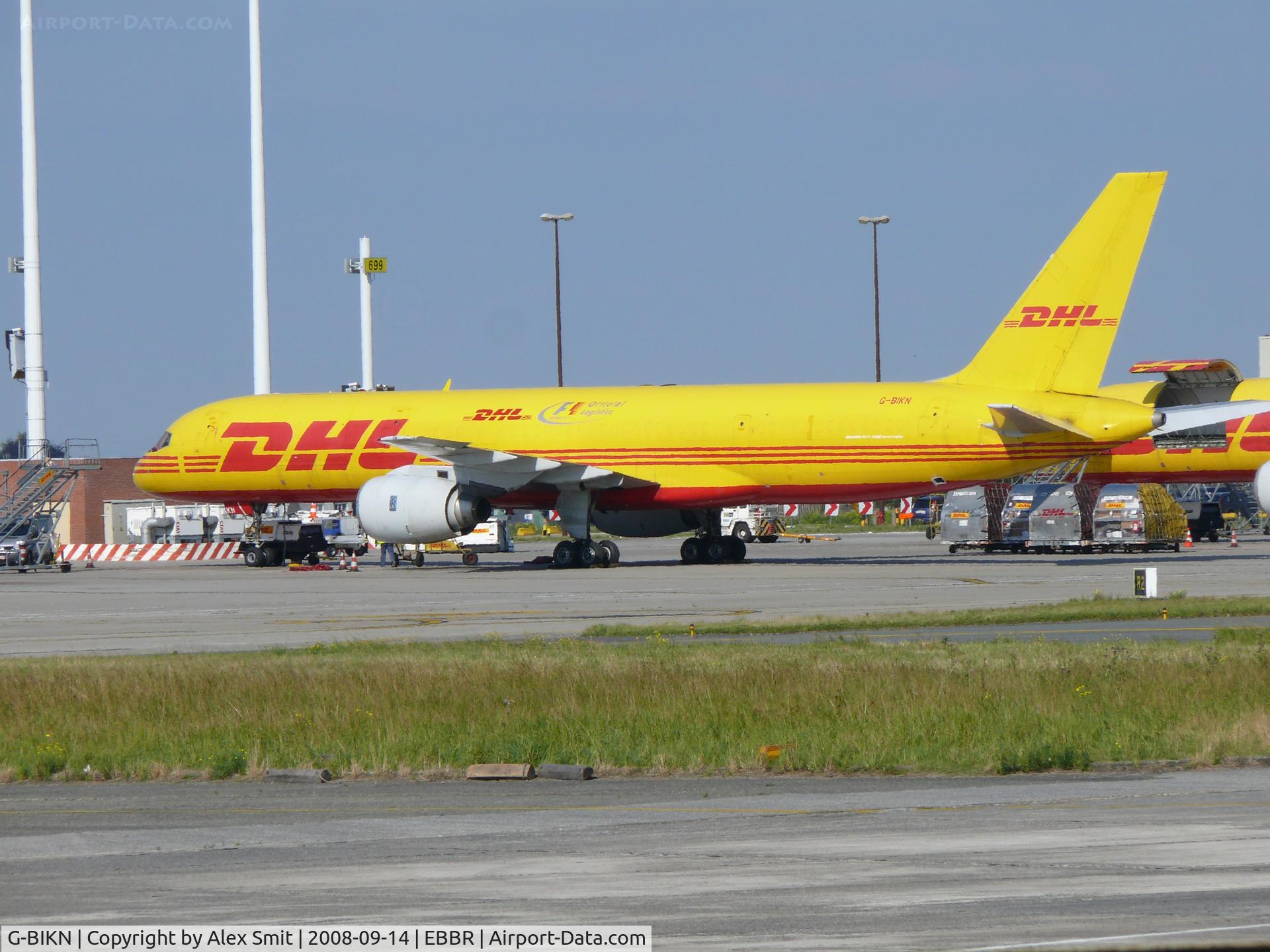 G-BIKN, 1985 Boeing 757-236/SF C/N 22186, Boeing B757-236F G-BIKN DHL