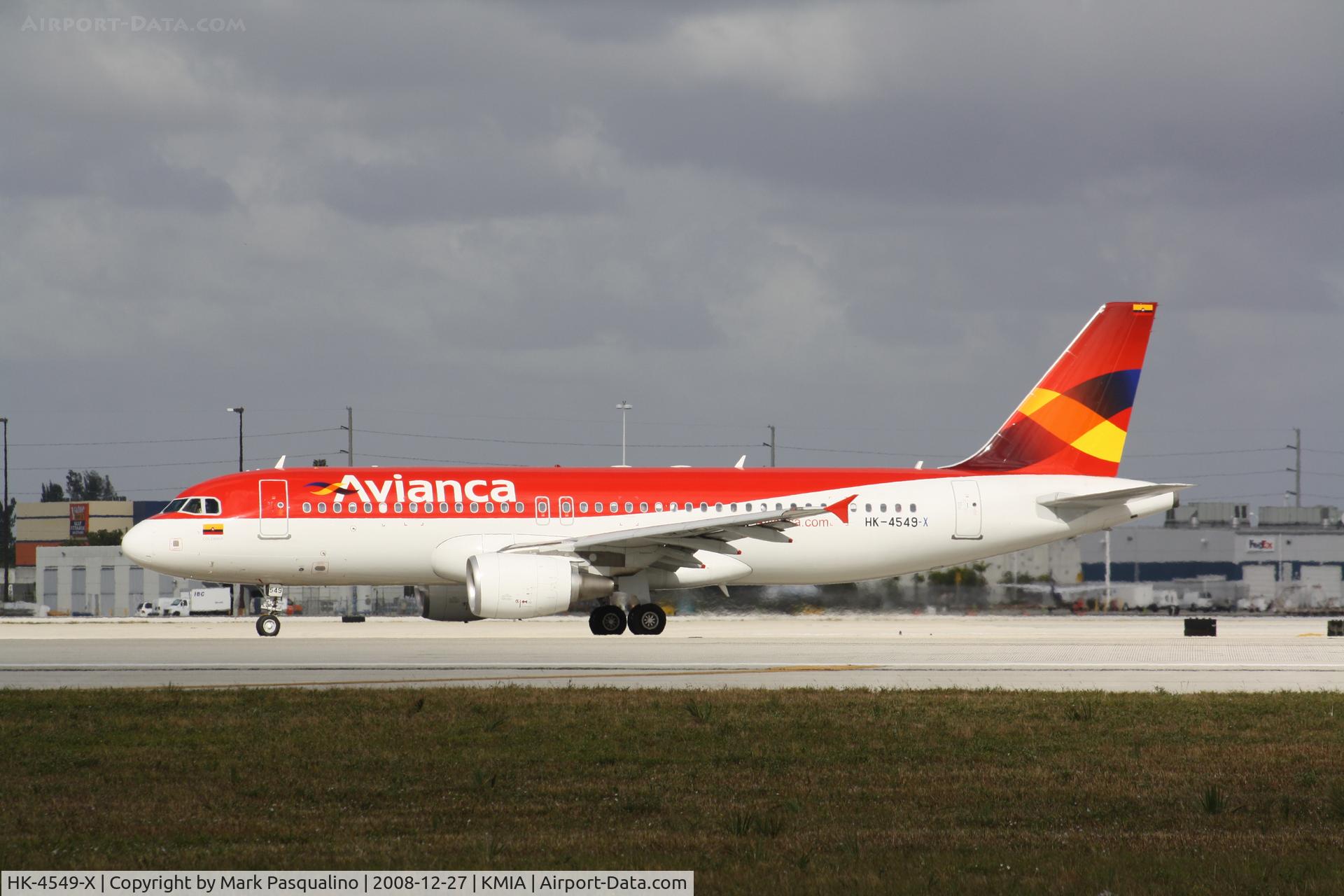 HK-4549-X, 2008 Airbus A320-214 C/N 3408, Airbus A320