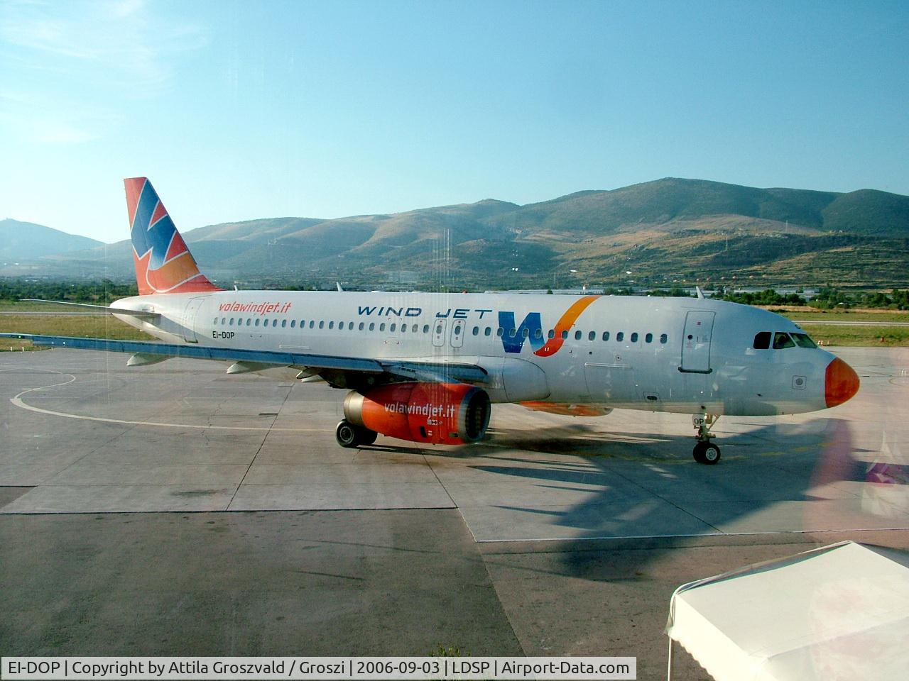 EI-DOP, 1998 Airbus A320-232 C/N 0816, Split airport