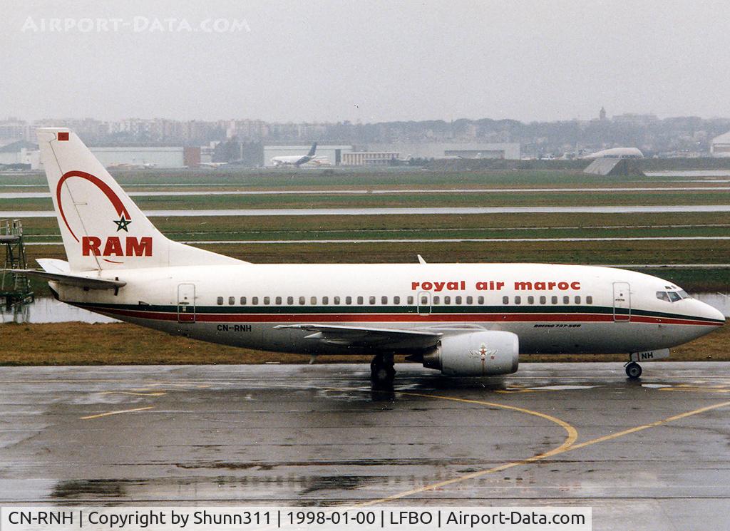 CN-RNH, 1997 Boeing 737-5B6 C/N 27680/2855, Ready for departure... with old c/s