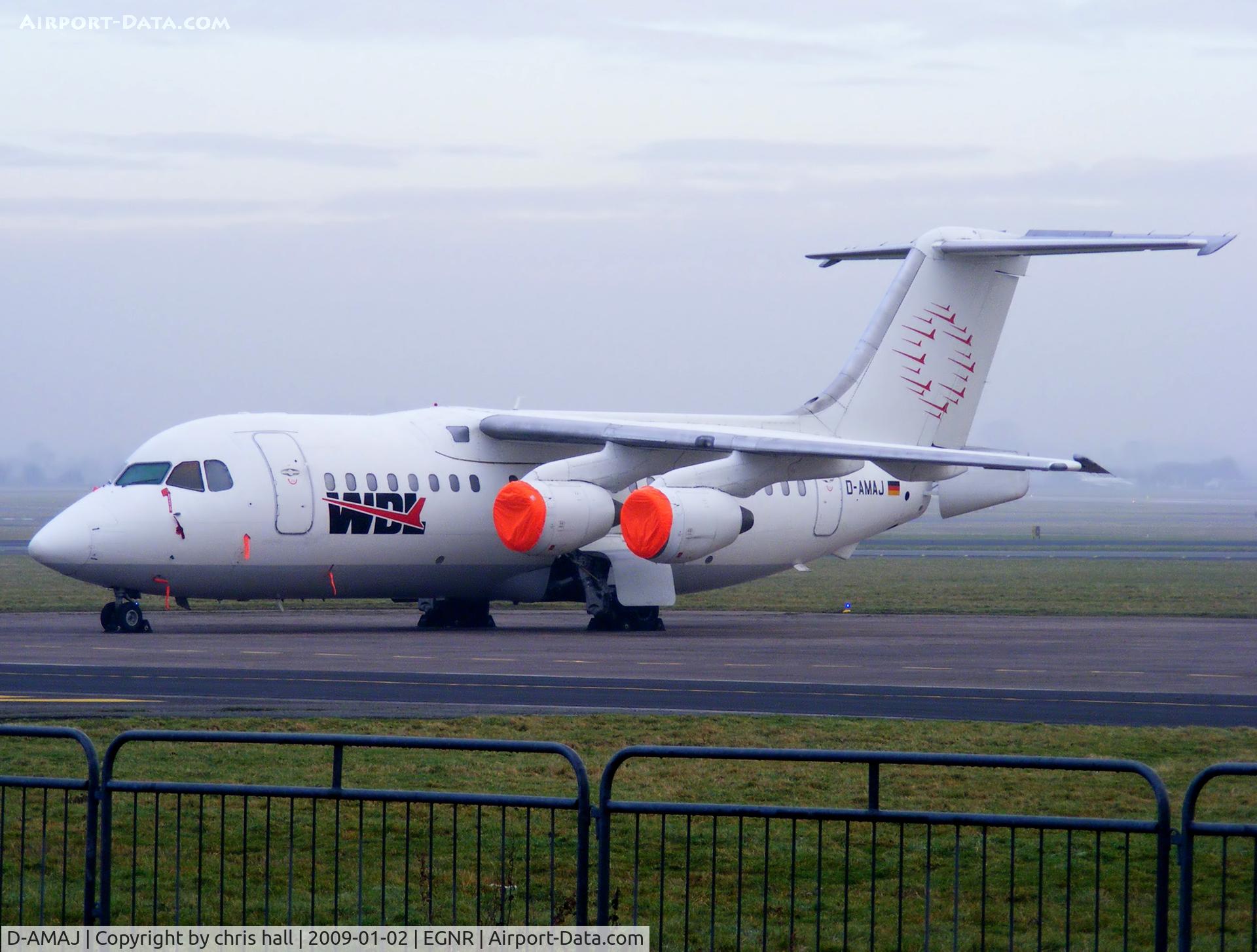 D-AMAJ, 1984 British Aerospace BAe.146-200A C/N E2028, WDL Aviation
