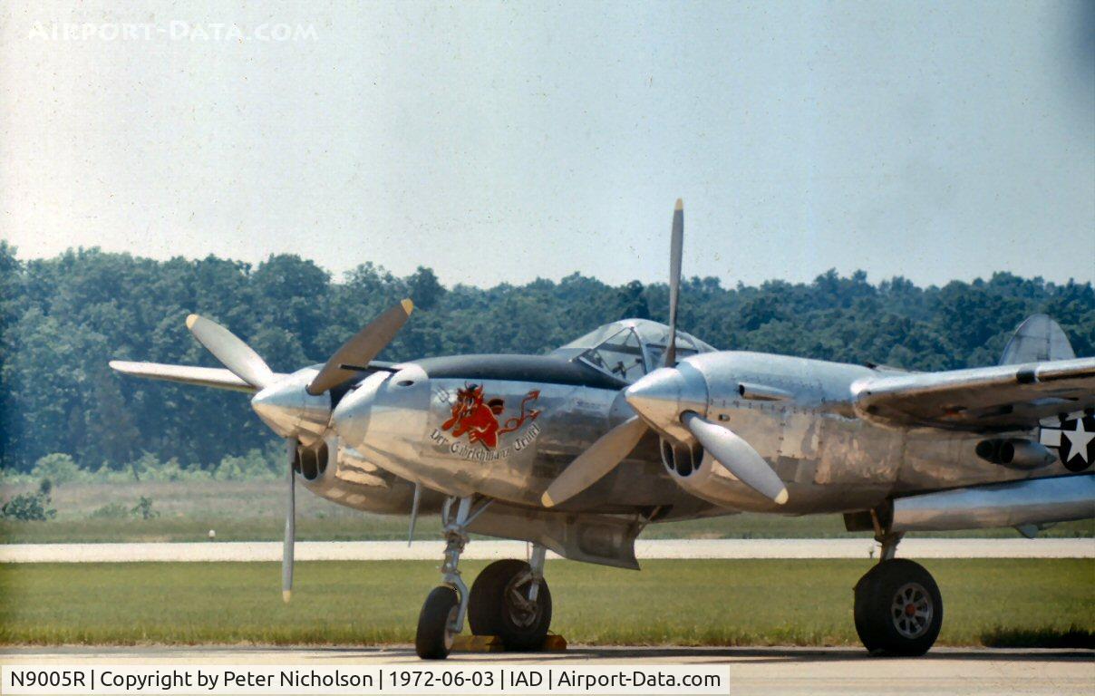 N9005R, 1944 Lockheed P-38M C/N 44-53095, 