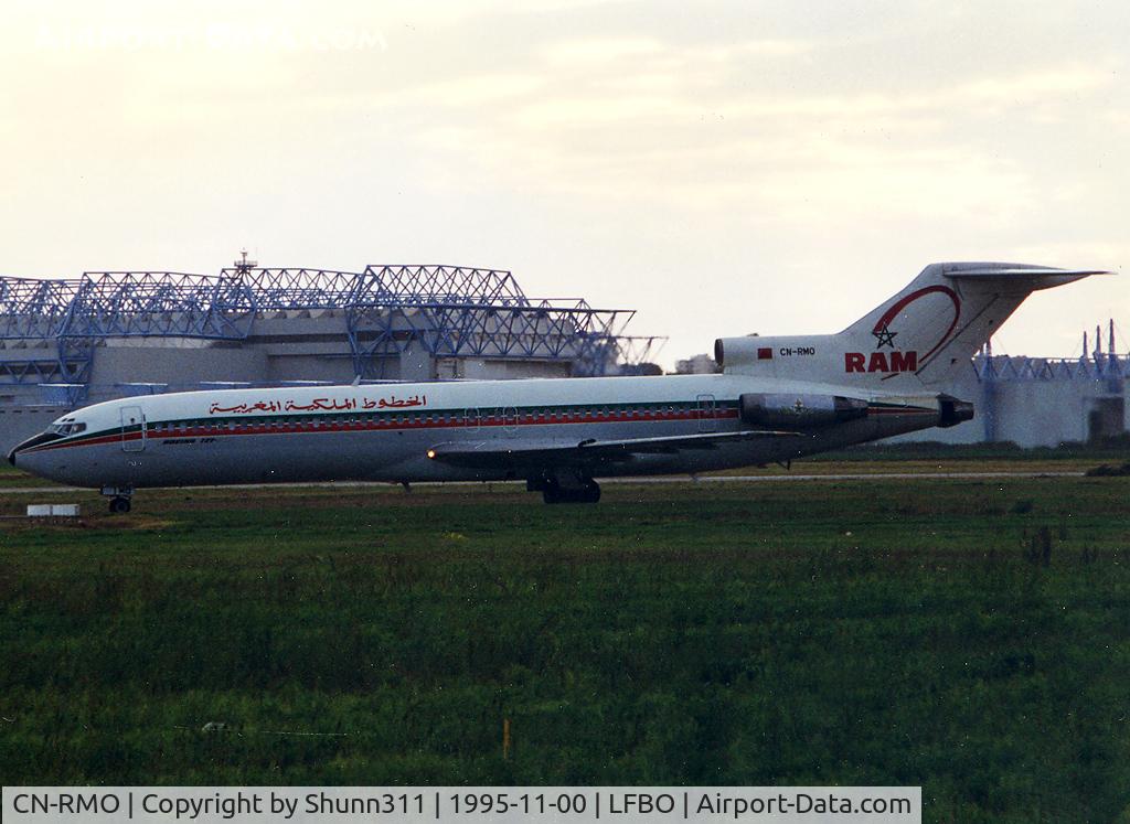 CN-RMO, 1976 Boeing 727-2B6 C/N 21297/1236, Rolling to the terminal