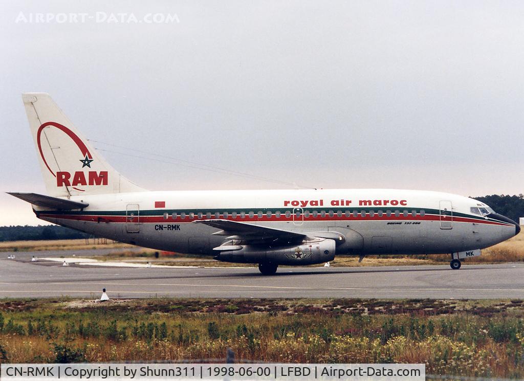 CN-RMK, 1976 Boeing 737-2B6 C/N 21216, Rolling to the terminal...