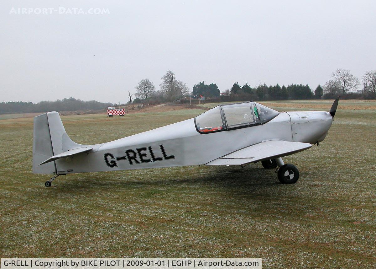 G-RELL, 1967 Rollason Druine D-62B Condor C/N RAE/619, PREVIOUSLY G-OPJH NEW YEARS DAY FLY-IN
