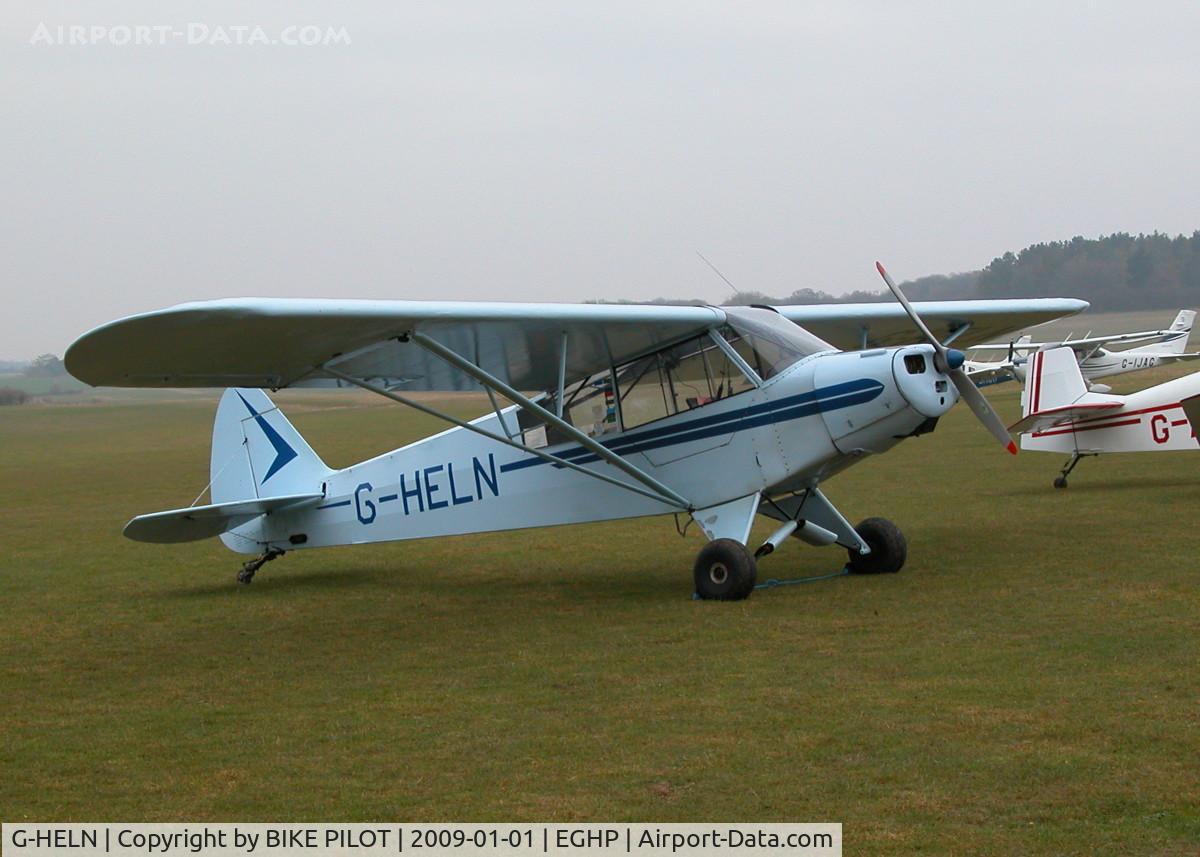 G-HELN, 1958 Piper L-21B Super Cub (PA-18-135) C/N 18-3400, GREAT LOOKING SUPER CUB NEW YEARS DAY FLY-IN
